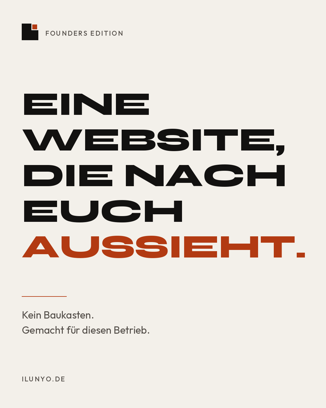01 · Auftritt